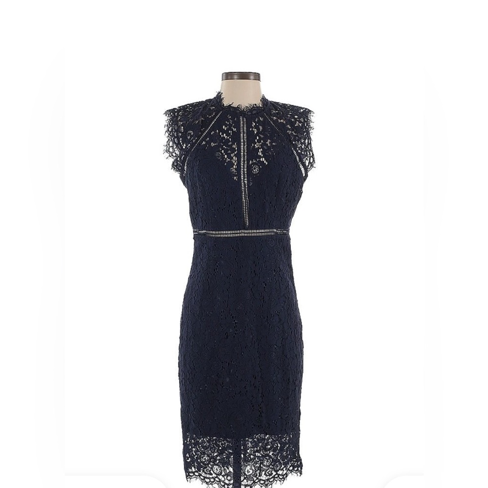 Bardot Black Sheath Halter Midi Dress- worn once